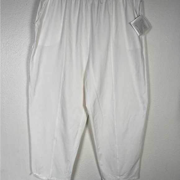 NWT WynneLayers  Pants With Pockets White 1X - Picture 11 of 14